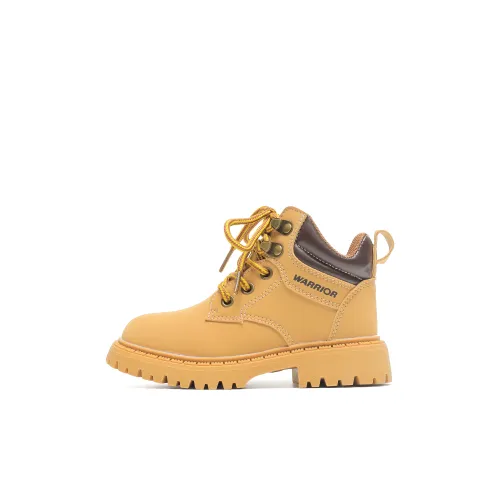 Warrior Slip-resistant Abrasion-resistant Thermal Детские Мартинсы Желтые Детские