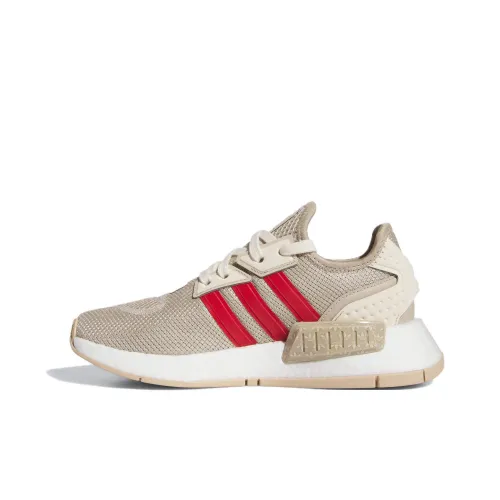 Adidas Originals NMD_G1 Амортизация Износостойкие детские повседневные туфли Бежевые Для подростков
