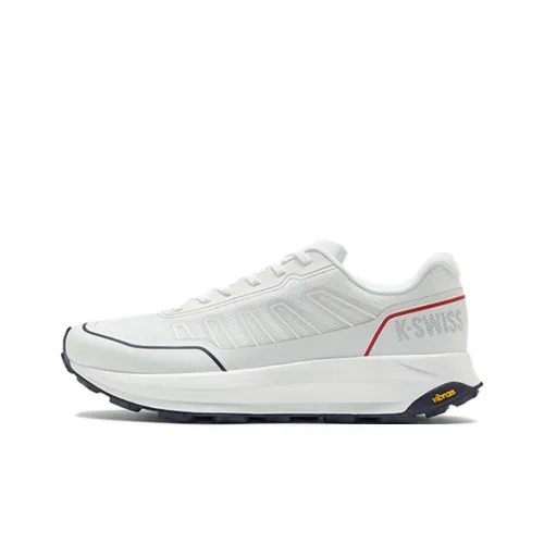 K·SWISS Беговые кроссовки Low Топ Белый/Черный/Красный Мужской