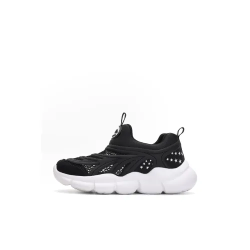 JEEP Легкий Удобный Дышащий Универсальный Slip On Гусеница Низкий Топ Kids Lifestyle Shoes Черный Детский