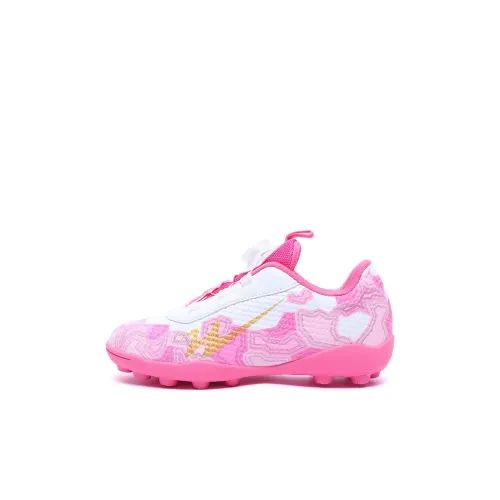 Binary Детские футбольные бутсы Low Топ Белый Розовый Kids