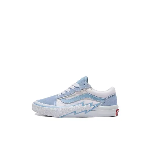 Vans Old Skool Collection Детские Скейтбординги Низкие Топы Синие Kids