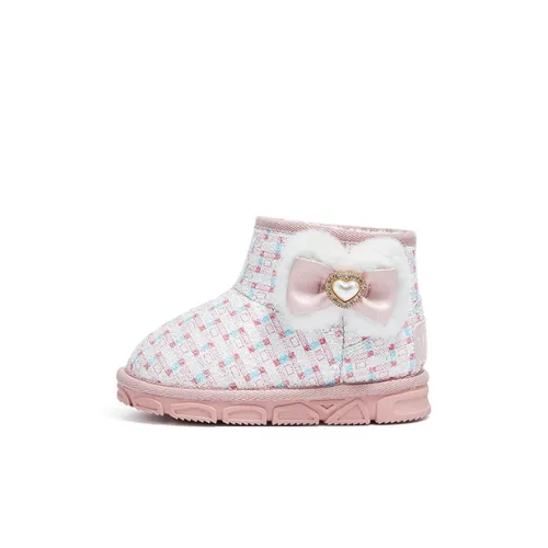 TARANISMETA Детские сноубутсы Коллекция Теплоизоляционные Детские ботинки Детский Белый Розовый Синий