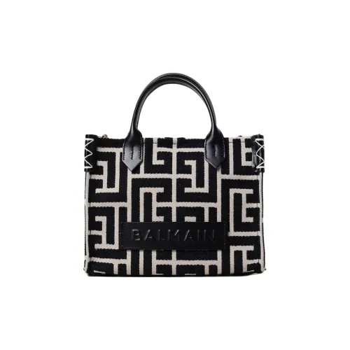 BALMAIN Нейлоновая сумка-тоут сумка для покупок сумка через плечо женская черная