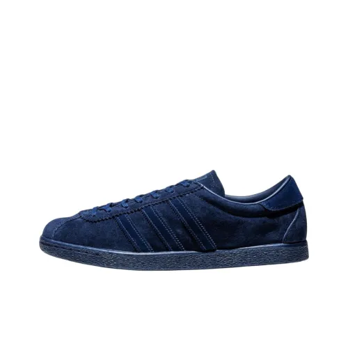 Adidas Originals Tobacco Slip Resistant Abrasion Resistant Low Top Скейтборд Кроссовки Unisex Blue