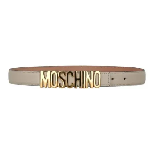 MOSCHINO Металлические кожаные ремни для женщин