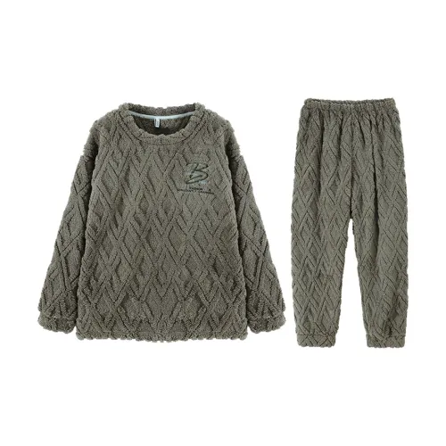 Qiao Ni Tong Пижамный комплект Мужской Матча