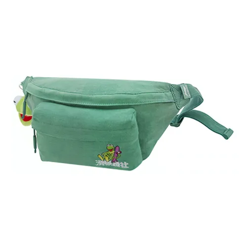 LINING Disney Коллаборация Ткань Бананка Обычный Унисекс Зеленый