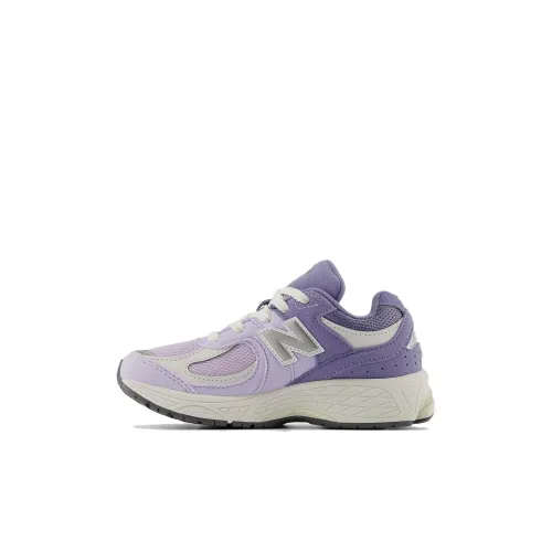 New Balance NB 2002R Детские повседневные кроссовки Фиолетовый Белый Для детей 3-7 лет