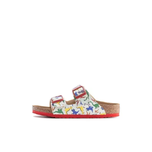 Birkenstock Детские домашние тапочки Белый Красный Стандартный Детский