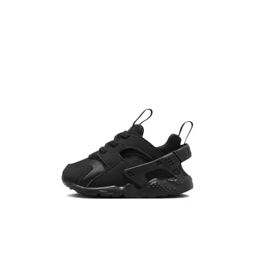 nike Huarache Run Slip-Resistant Низкий Топ Обувь для малышей Черный Infant и Toddler
