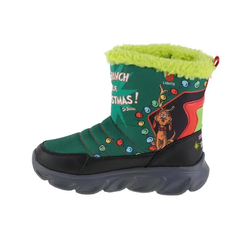 Skechers Kids Insulated ботинки, зелёно-чёрные, школьный возраст