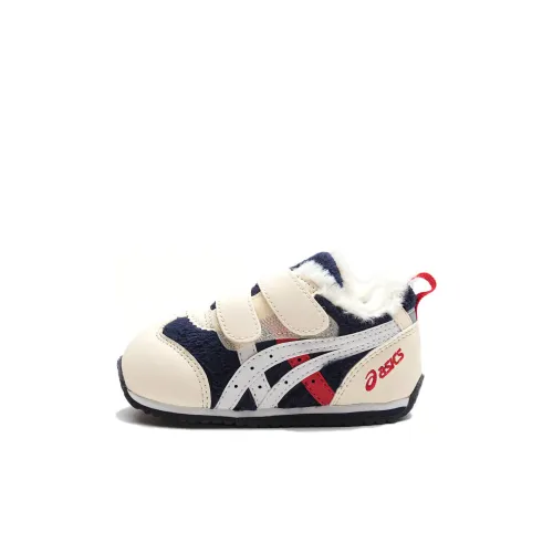 ASICS Cotla Low Топ KIDS Lifestyle Shoes Бежево-синий Детские Возраст 3-7 лет