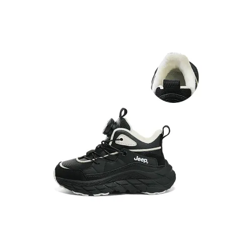JEEP Низкий Топ KIDS Lifestyle Shoes Черный Rice Хлопок Детский