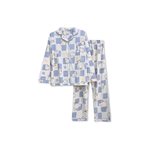 WANANNI Пижамный комплект женский синий