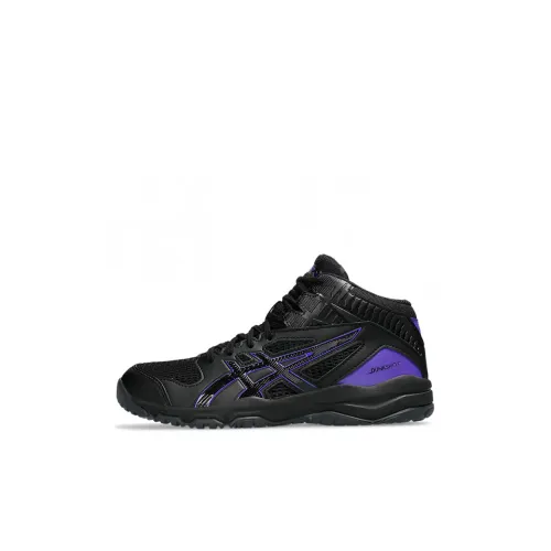 Asics Dunkshot Mb 9 Детские баскетбольные кроссовки MID Топ Черный Kids