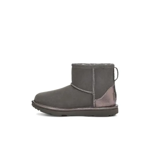 UGG CLASSIC MINI Low Cut Детские ботинки Серый Детский