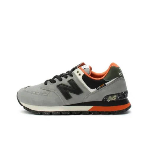 New Balance NB 574 Устойчивый к истиранию низкий топ Повседневная беговая обувь Мужская Серый
