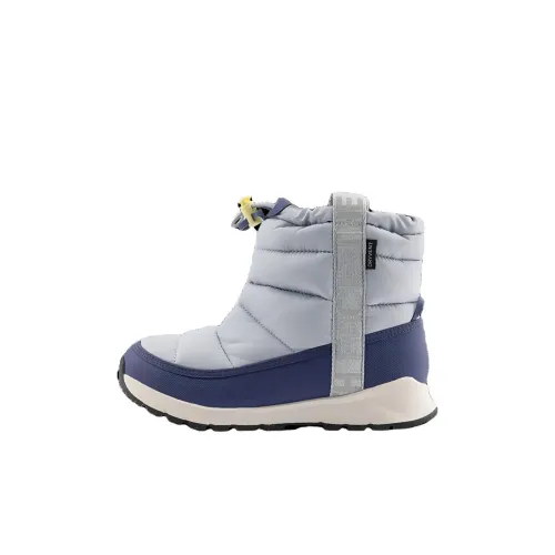 The North Face Thermoball Traction Аbrasion Resistant Теплоизоляционный MID Топ Детская Туристическая обувь Серый Фиолетовый Детский