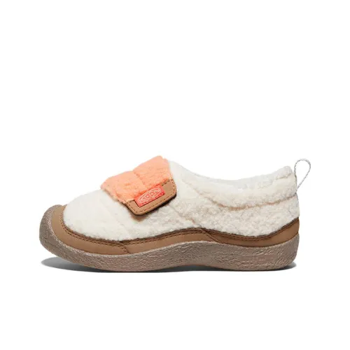 Keen Howser Детская туристическая обувь, низкий топ, розовый, белый, школьный возраст