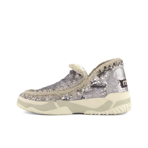 MOU Casual MID Топ Silver Women's