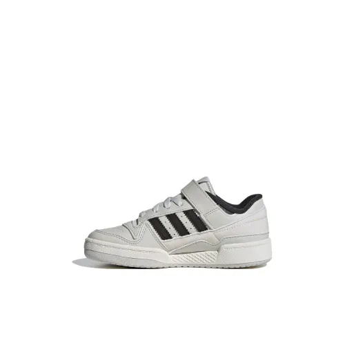Adidas Originals FORUM LOW Топ Детский Скейтбординг Белый Детский