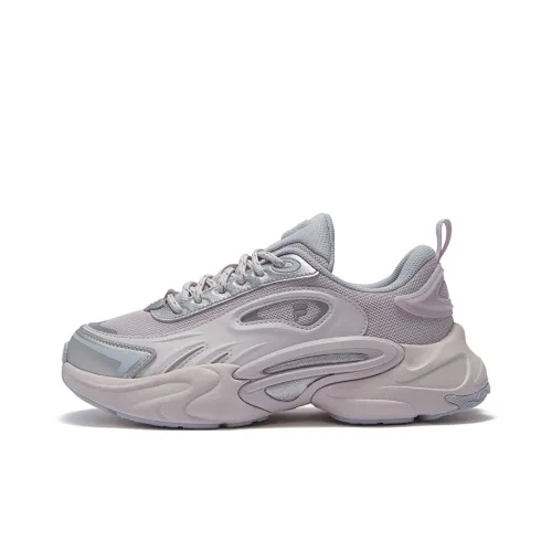 FILA FUSION FORCE Кэжуал Низкий Топ Светло-Серый Фиолетовый/Silverware Серый Женский