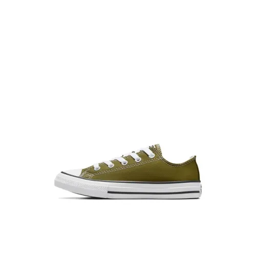 Converse Chuck Taylor All Star Low Топ Детские Скейтбординги Зеленый Белый для детей 3-7 лет