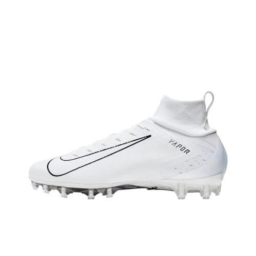 Nike Vapor Untouchable Pro 3 Slip-Resistant Abrasion-Resistant Футбольные бутсы Мужские Белые