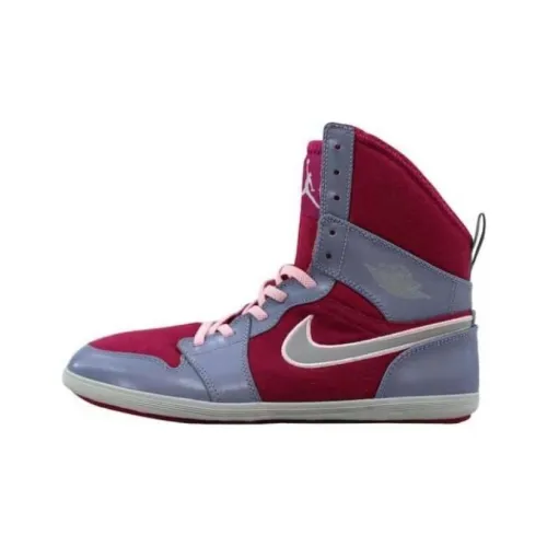 Jordan Air Jordan 1 Skinny High Противоскользящие Устойчивые к истиранию Высокие Детские Баскетбольные кроссовки