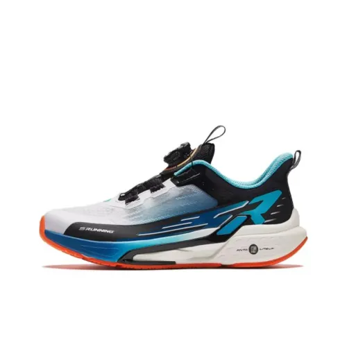 Antakids Детские беговые кроссовки Low Top Anta Белый/Озёрный Синий/Чёрный Унисекс