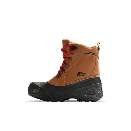 THE NORTH FACE Chilkat Амортизация Высокие Кеды Малыша Желтые Infant и Toddler