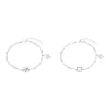 Серебряный браслет с фрагментом [Медвежонок с Рыбкой + Год Рыбки]