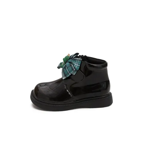 Budding Slip-Resistant Low Cut Детские ботинки Черные Детские