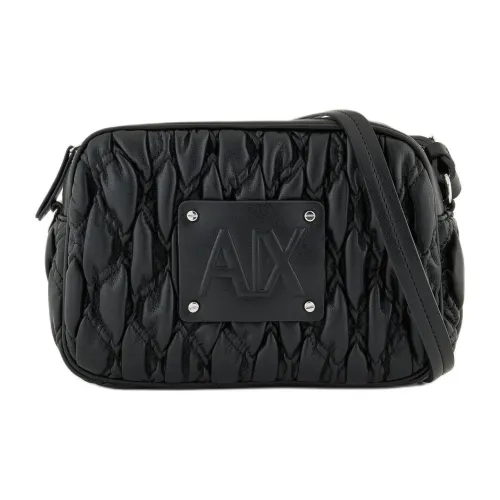 ARMANI EXCHANGEAE Полиэстер Сумка через плечо Женская Черная