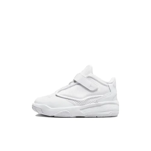 Jordan Max Aura 4 Противоскользящие устойчивые к истиранию низкий топ детские баскетбольные кроссовки белый