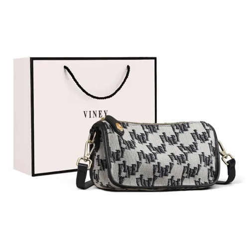 VINEY Сумка через плечо из ткани маленькая женская экстрим ночной черный