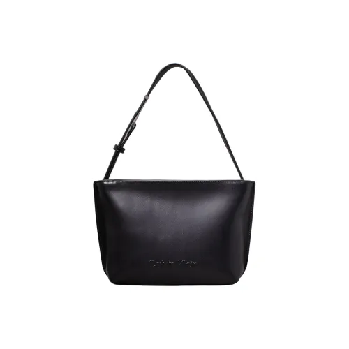 CALVIN KLEIN Полиэстер Тоут Сумка Сумка для покупок Сумка Сумка через плечо Маленькая Женская Черная