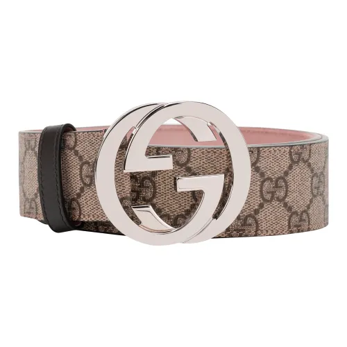 GUCCI GG Кожаные ремни Мужской Ширина 4CM