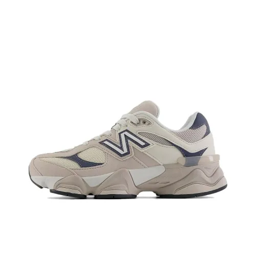 New Balance NB 9060 Устойчивый к истиранию Низкий Топ КIDS Лайфстайл Обувь Белый Серый