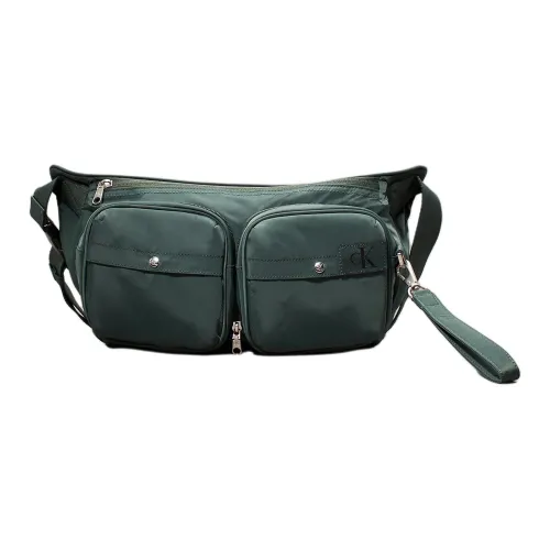 CALVIN KLEIN Переработанный полиэстер Сумка через плечо Мужская Синяя Коричневая Зеленая