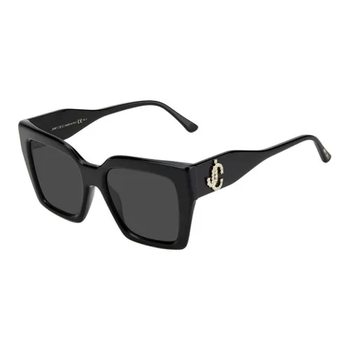 Jimmy Choo Ацетат Квадратные Солнцезащитные Очки Женские Черные