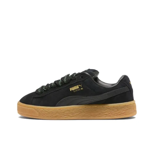 PUMA Suede Series XL Low Топ Детские Скейтбординги Черный Подростки