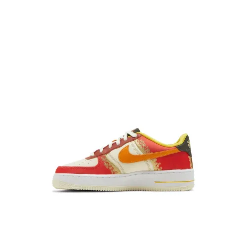 Nike Air Force 1 Anti Slip противоскользящие низкие топы для детей скейтбординг красный для детей 3-7 лет