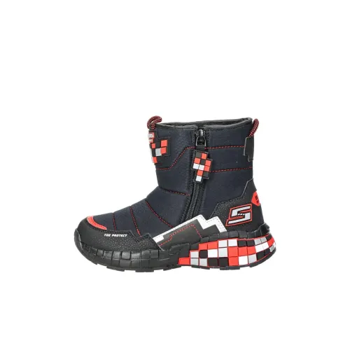 Skechers Kids Mega Технология Cuboforce Устойчивые к истиранию Термические Детские ботинки Черные Детские