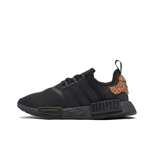 Adidas Originals NMD R1 Slip-resistant Abrasion-resistant Low Top Casual Shoes Women's Black Adidas Originals NMD R1 Противоскользящий Устойчивый к истиранию Низкий Топ Повседневная Обувь Женская Черная