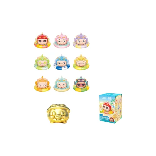 JAKI Vacation Поросенок Герой Слепые коробки Один Blind Коробка Целая коробка 9 шт