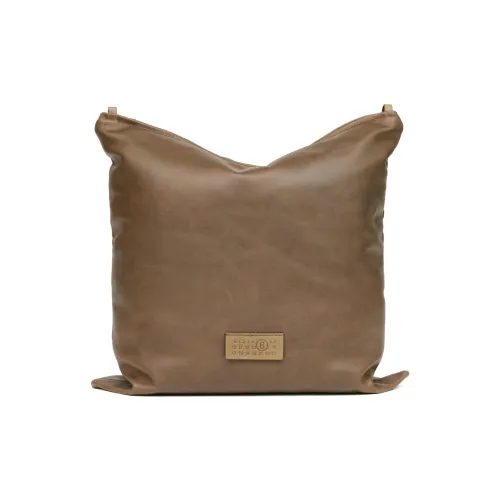 MM6 MAISON MARGIELA Клатч из телячьей кожи сумка через плечо сумка на плечо женская карамельный коричневый