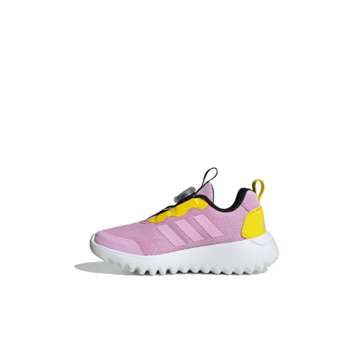 Adidas ActiveFlex BOA 3,0 Детские беговые кроссовки Низкий топ Розовый Желтый Kids