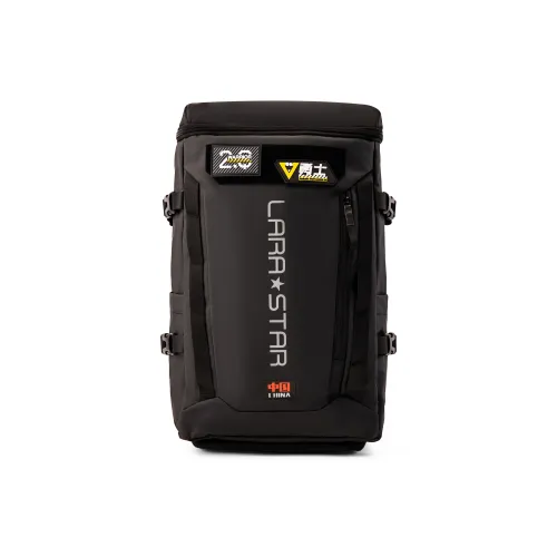 LARA STAR Матовый 500D Сетчатая ткань Фитнес Рюкзак Большой Унисекс Черный